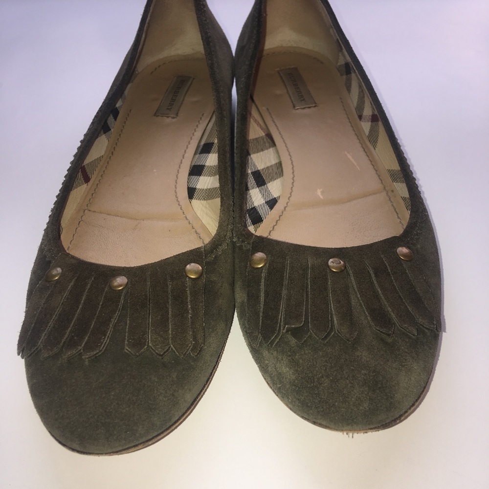 Burberry Suede Flats - Picture 6 of 10